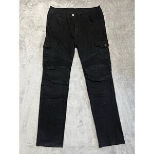 Winx Wheels Motorcycle Jeans Men's Black 36x29 Extra Padding & Flex Joints
